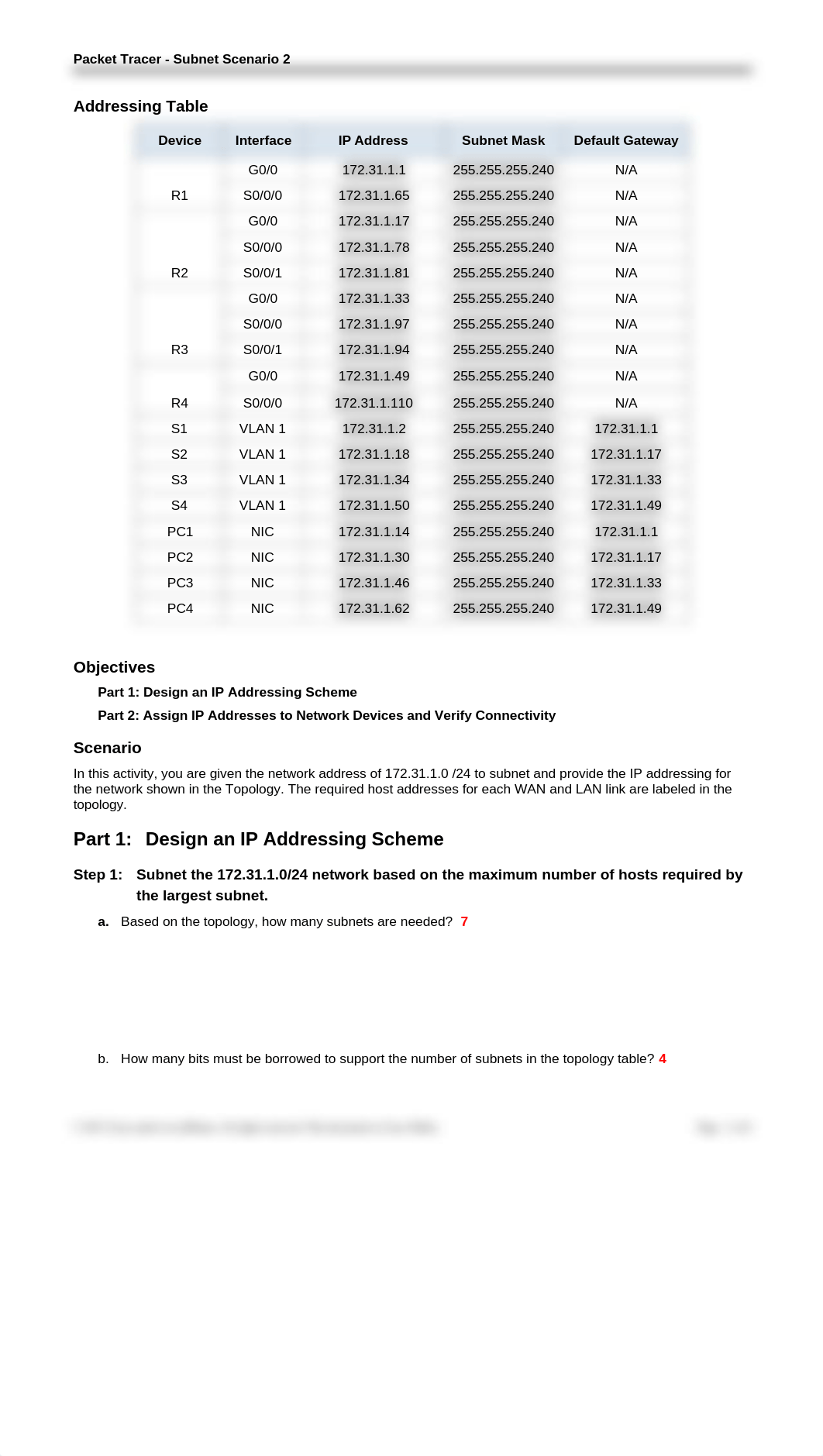 9.1.4.7 Packet Tracer - Subnetting Scenario 2 answers..docx_duy0j5nur04_page2