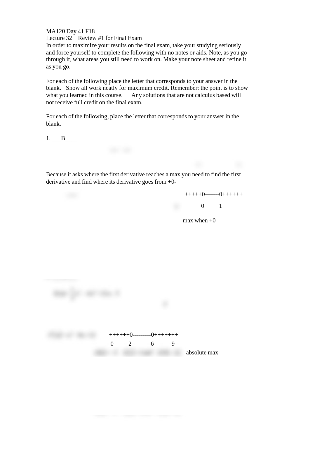 MA120 Day 41 S19 Rev #1 for Final Exam print solutions 5-6-19-7.pdf_duy0uhhfay1_page1