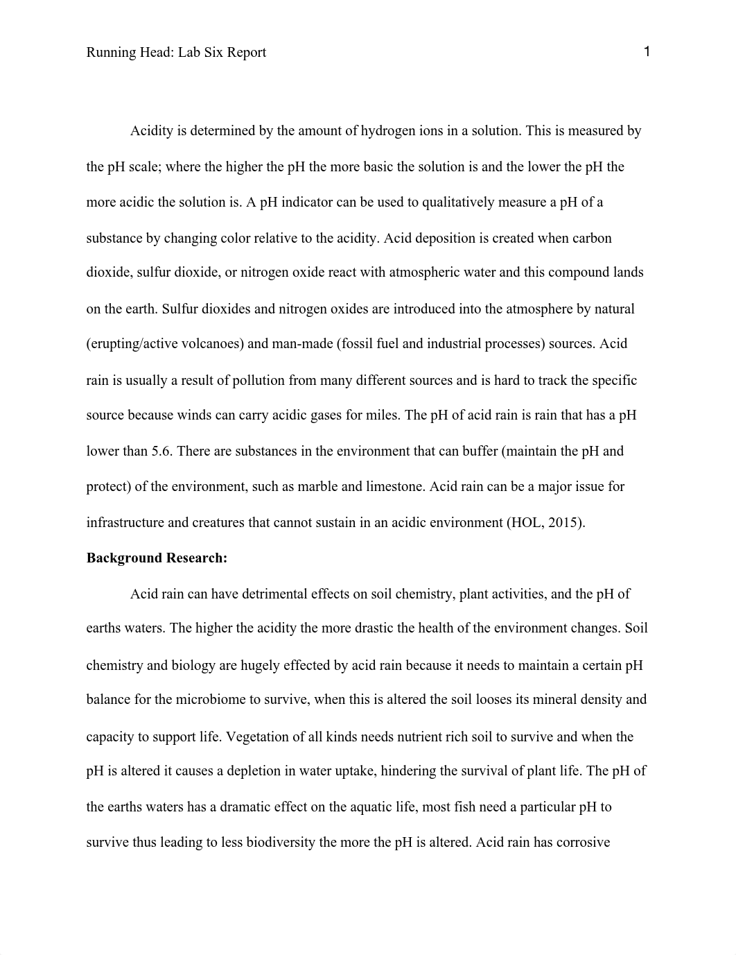 Lab 6 report acid rain.pdf_duyg3dkk6lv_page1