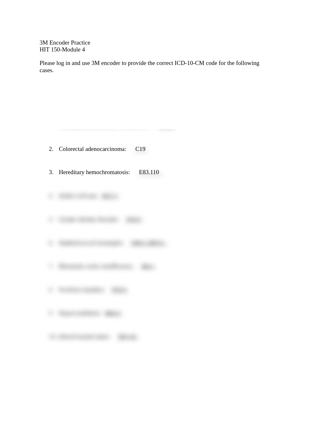 HIT 150-3M Encoder Practice Module 4 worksheet.docx_duyh77gxyfk_page1