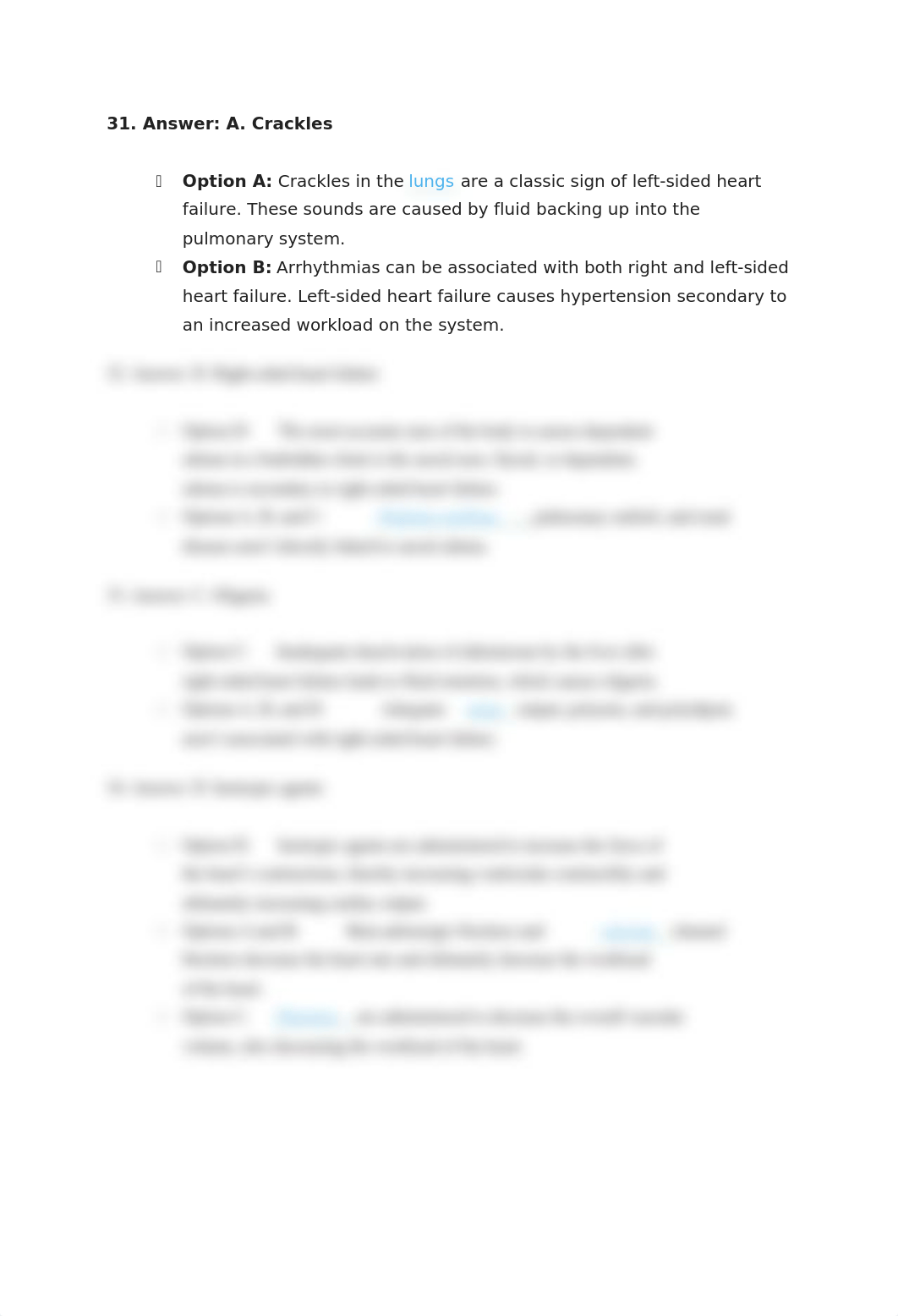 Answers and Rationales for NCLEX RN Practice Questions Heart Failure and Cardiac Conditions.docx_duyjkd5g37s_page2