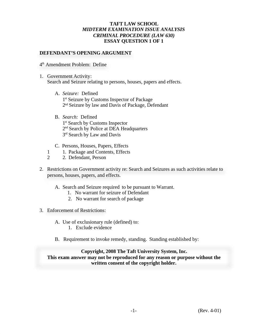 Daniel Sanchez Crim Pro Midterm Issue Analysis.doc_duzc31dyyb9_page1