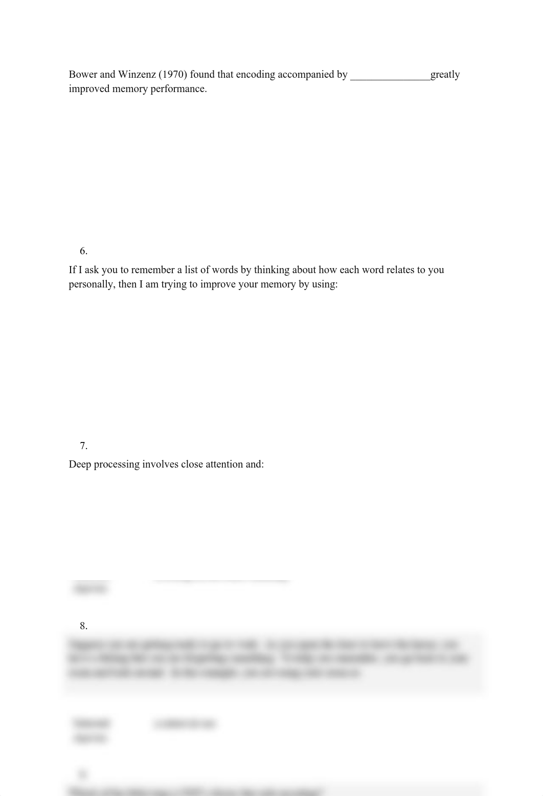 Sensation & Perception  Quiz #11_ LTM Encoding and Retrievel.pdf_duzkfgp84z3_page2