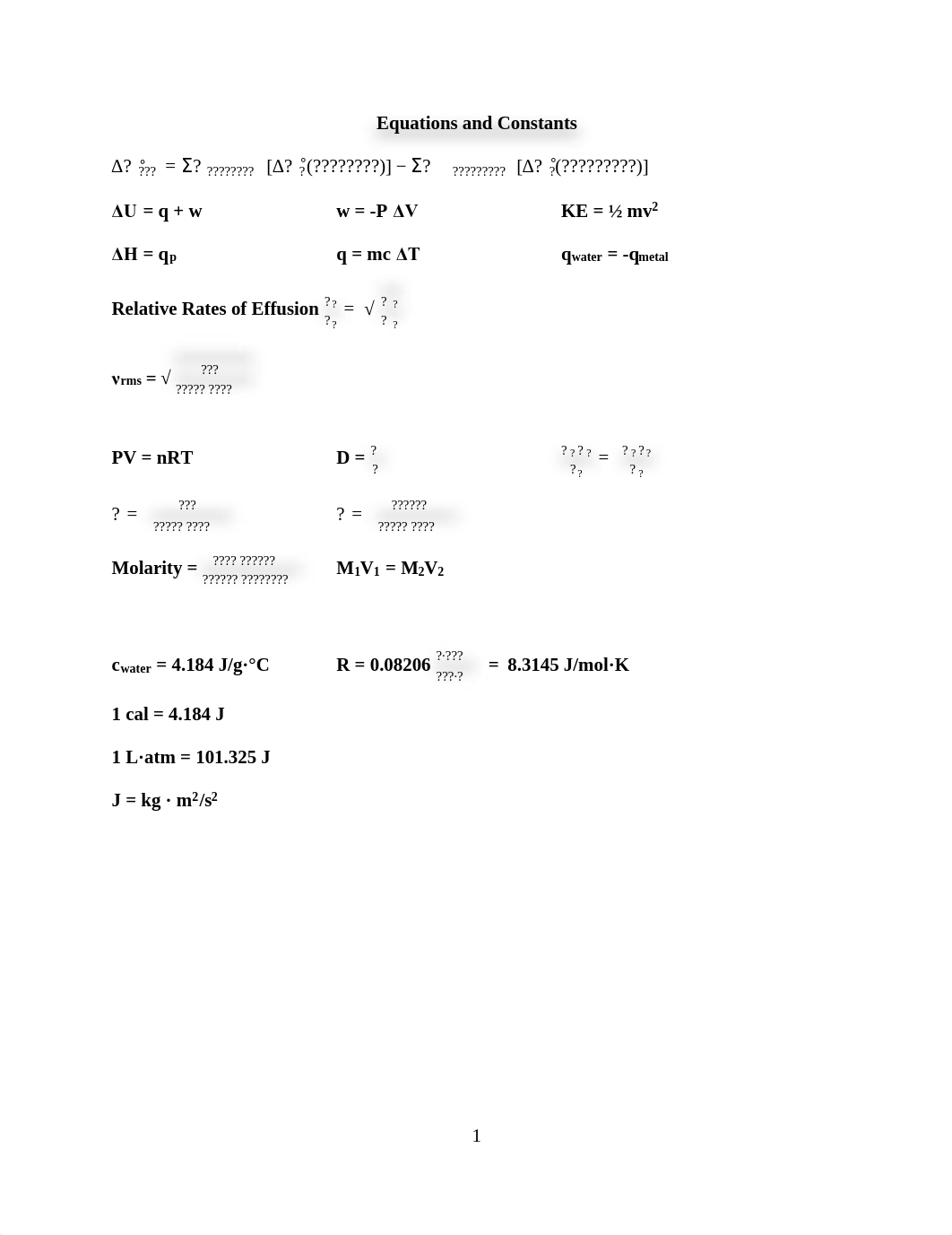 Exam 2 Equations and Constants.pdf_duzwxgpt1yy_page1