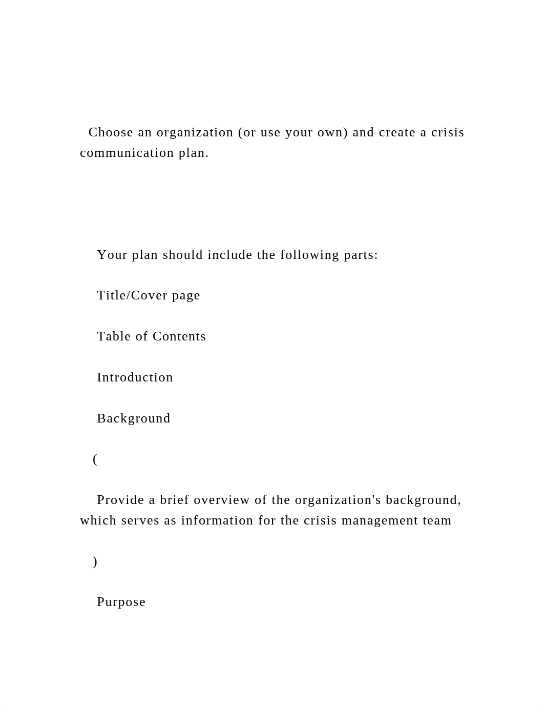 Choose an organization (or use your own) and create a crisis co.docx_dv09cr7x45i_page2