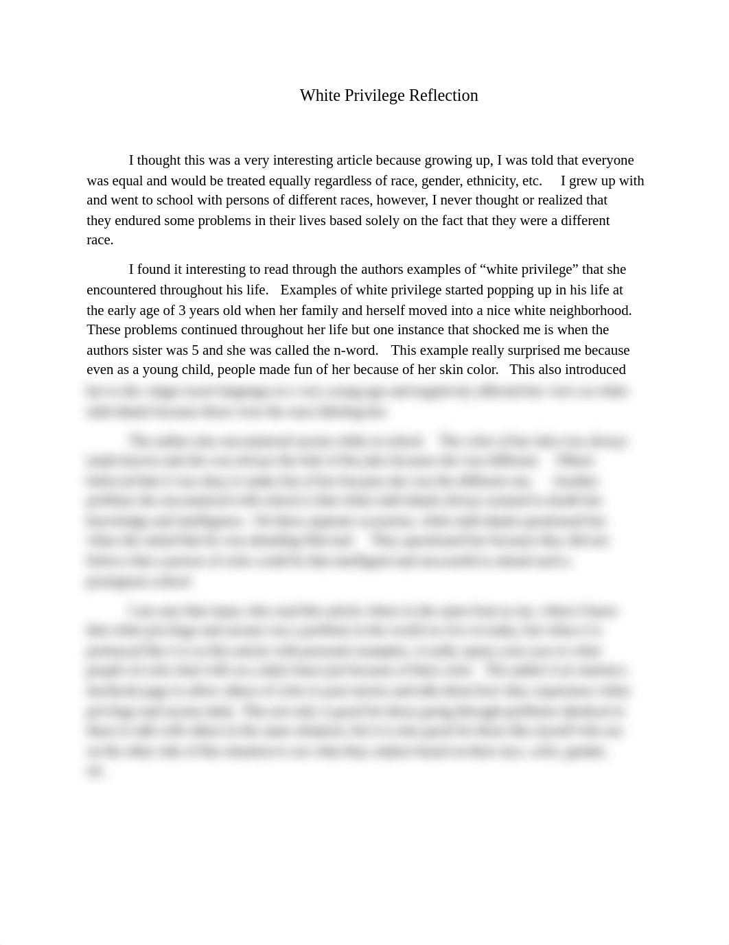 White Privilege Reflection.docx_dv0dph01vhn_page1