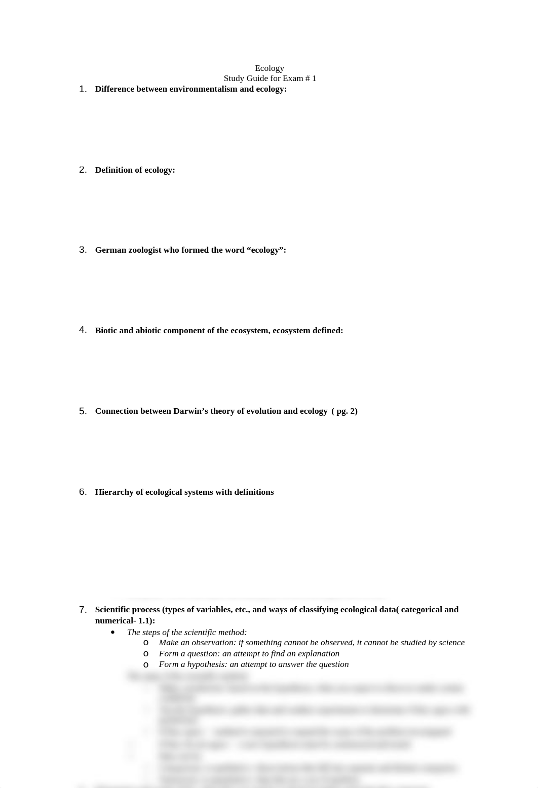 Study guide -Ecology Exam 1_dv0ipy51wch_page1