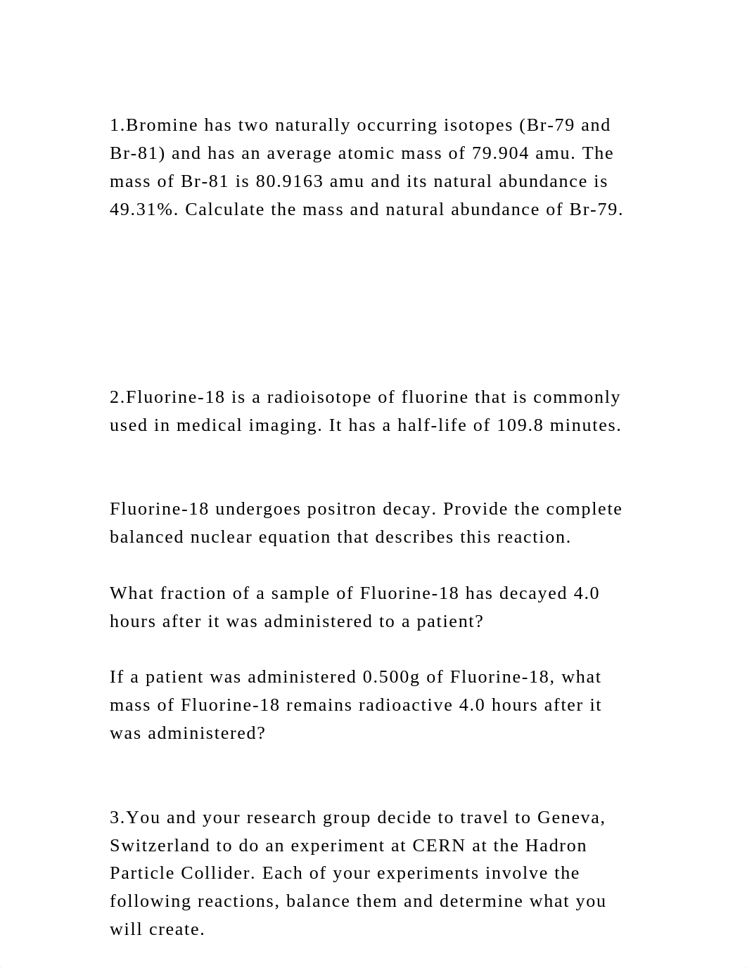 1.Bromine has two naturally occurring isotopes (Br-79 and Br-81) and.docx_dv10lnockck_page2