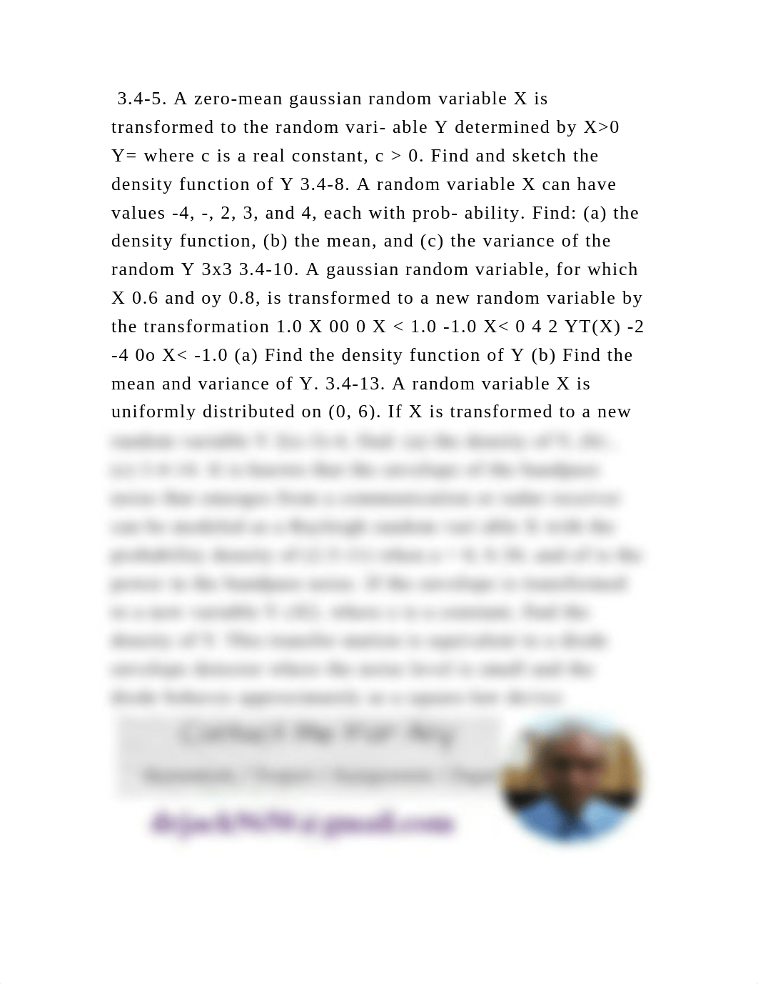 3.4-5. A zero-mean gaussian random variable X is transformed to the r.docx_dv12t4df4wf_page2