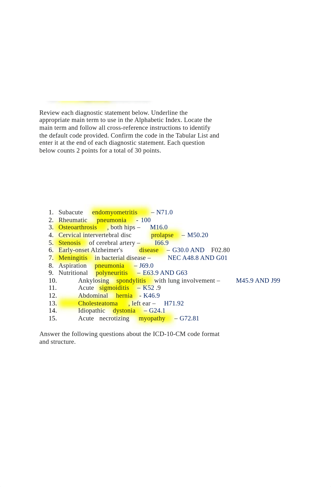 ICD-10-CM Classification, Clinical Vocabularies, Clinical Terminologies, & 3M Encoder Assignment.doc_dv1h3tjn8zw_page2