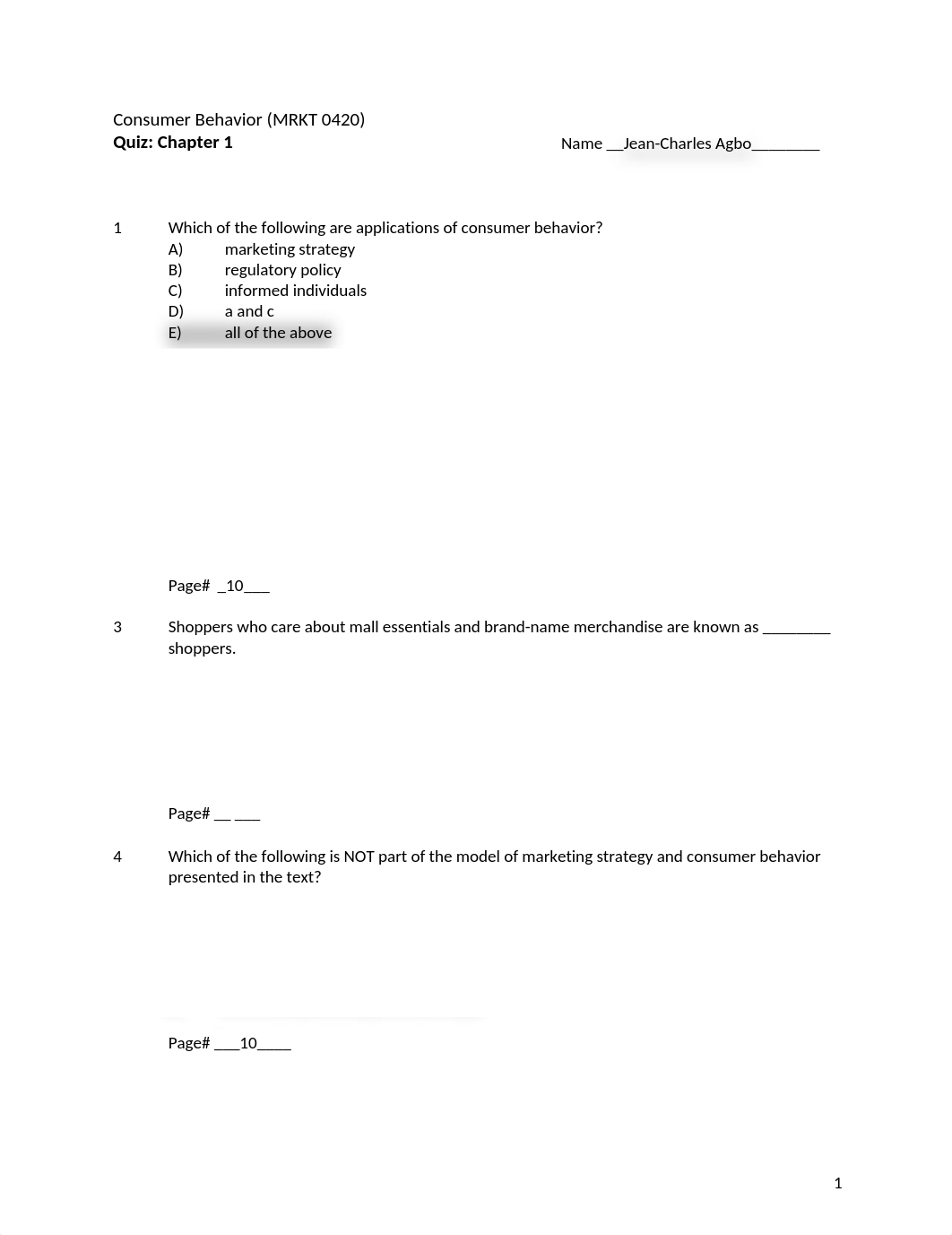 Agbo Consumer Behavior Quiz Chapt 1.docx_dv1me7kcp4d_page1
