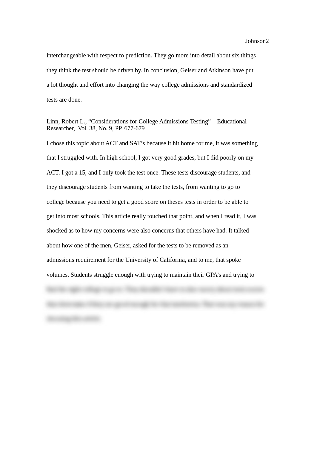 Why do Colleges tend to Focus on student's SAT and ACT scores more than GPA's.docx_dv1qqy37vag_page2