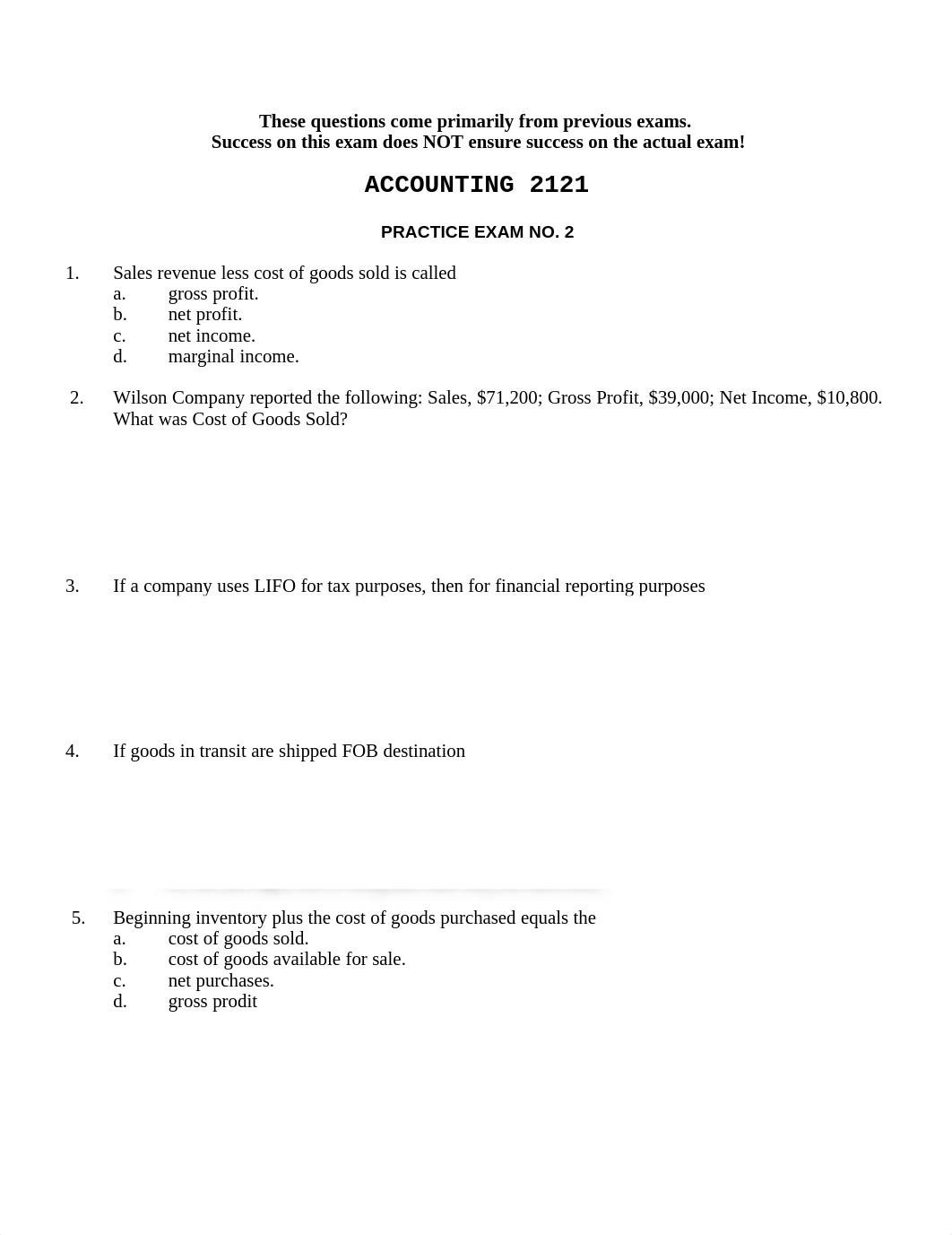 ACCT 2121 Practice Exam 2 MC_dv1t2j5dyv2_page1