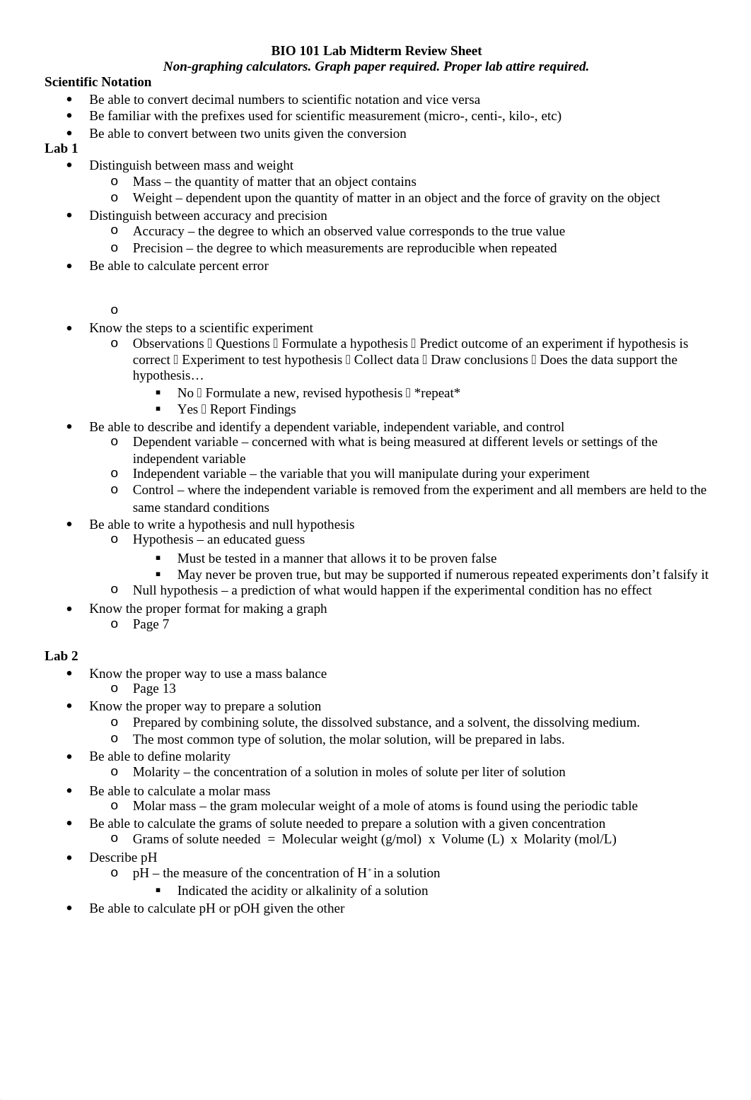 BIO 101 Lab Midterm Review Sheet_dv2eu2bfcpd_page1