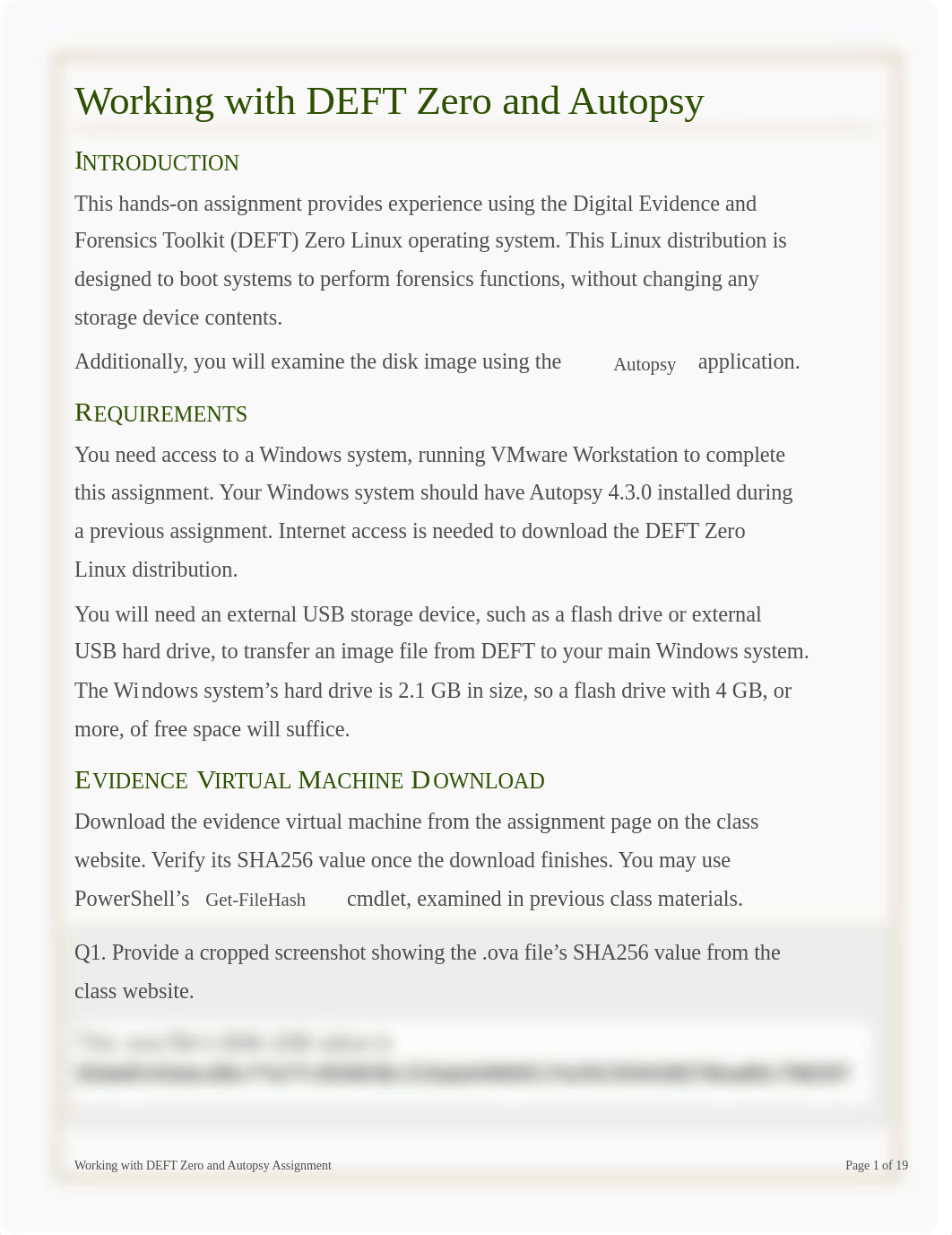 Working with DEFT Zero and Autopsy Assignment.pdf_dv2wkxymlm1_page1
