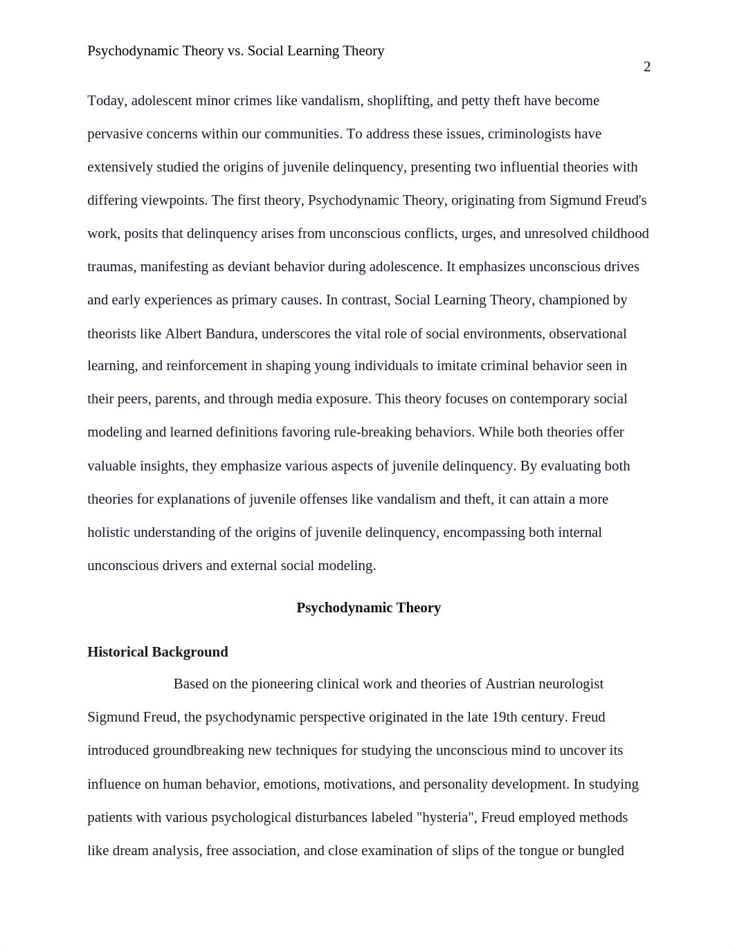 Psychodynamic Theory vs. Social Learning Theory.docx_dv2xoj9ykxy_page2