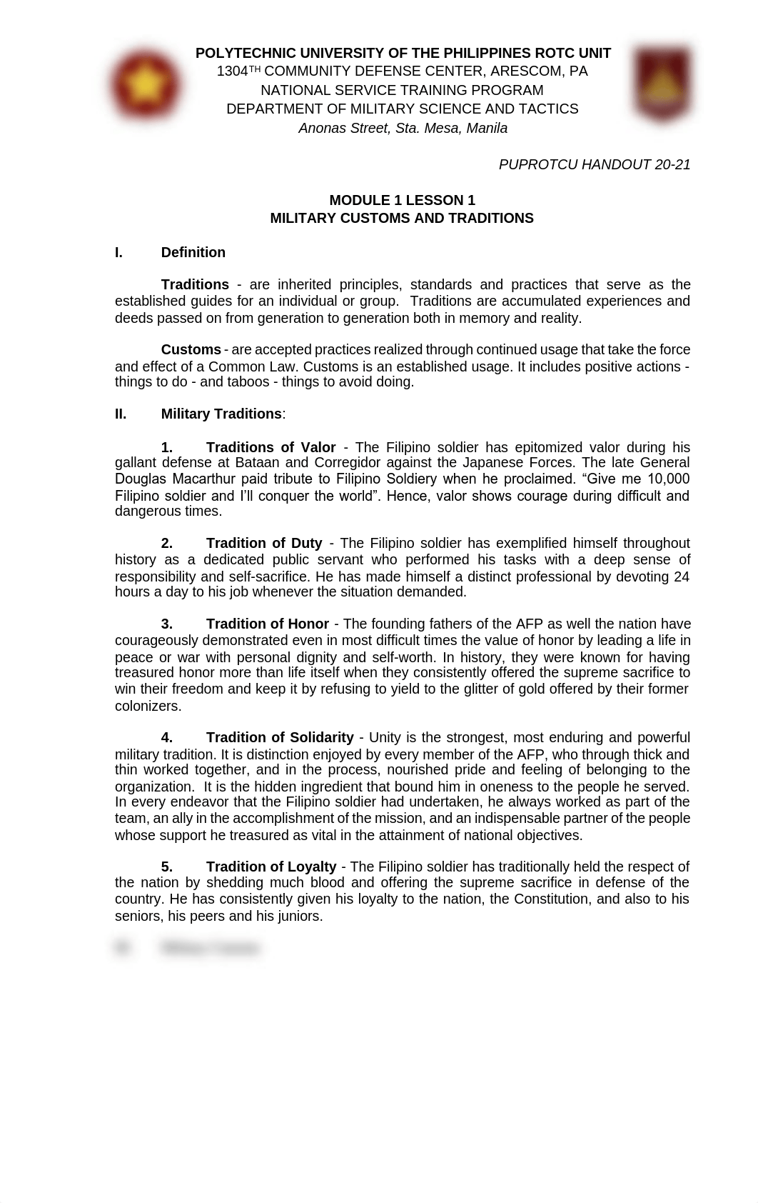 MILITARY CUSTOMS AND TRADITION.pdf_dv30flie807_page1