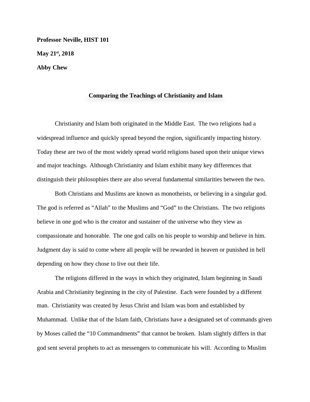 comparing christianity and islam.docx_dv353gsz0b8_page1