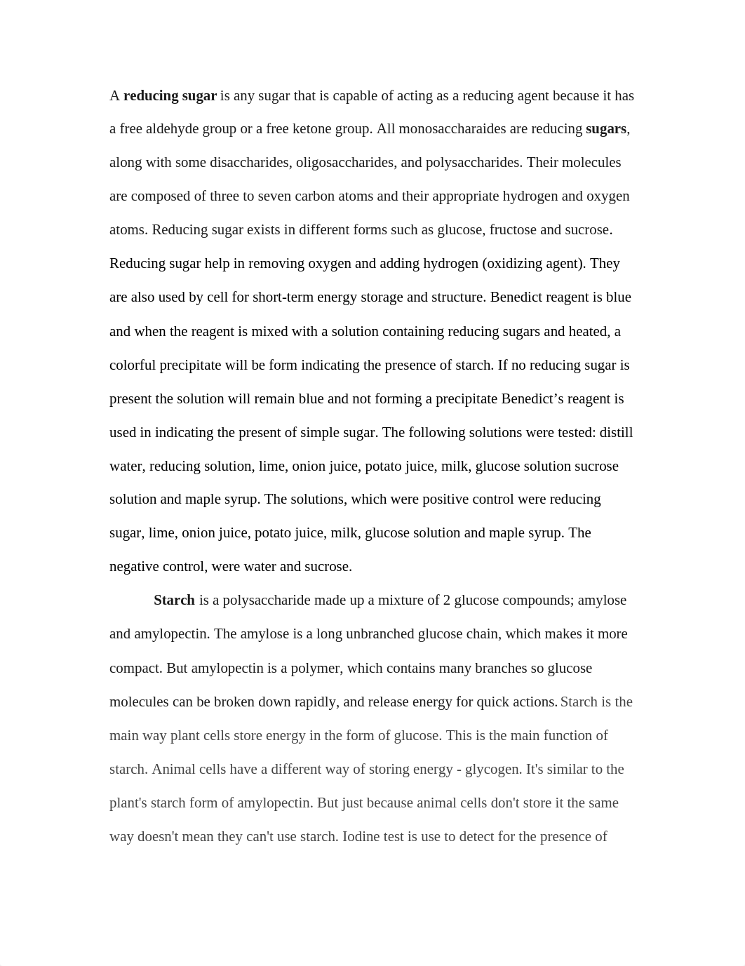 A reducing sugar is any sugar that is capable of acting as a reducing agent because it has a free al_dv37tvj7euj_page1