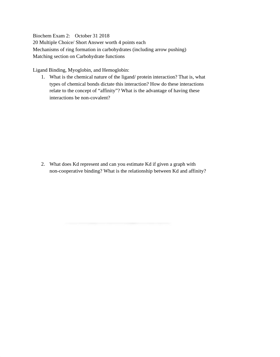 Biochem Exam 2 - Google Docs.pdf_dv3f9yo439i_page1