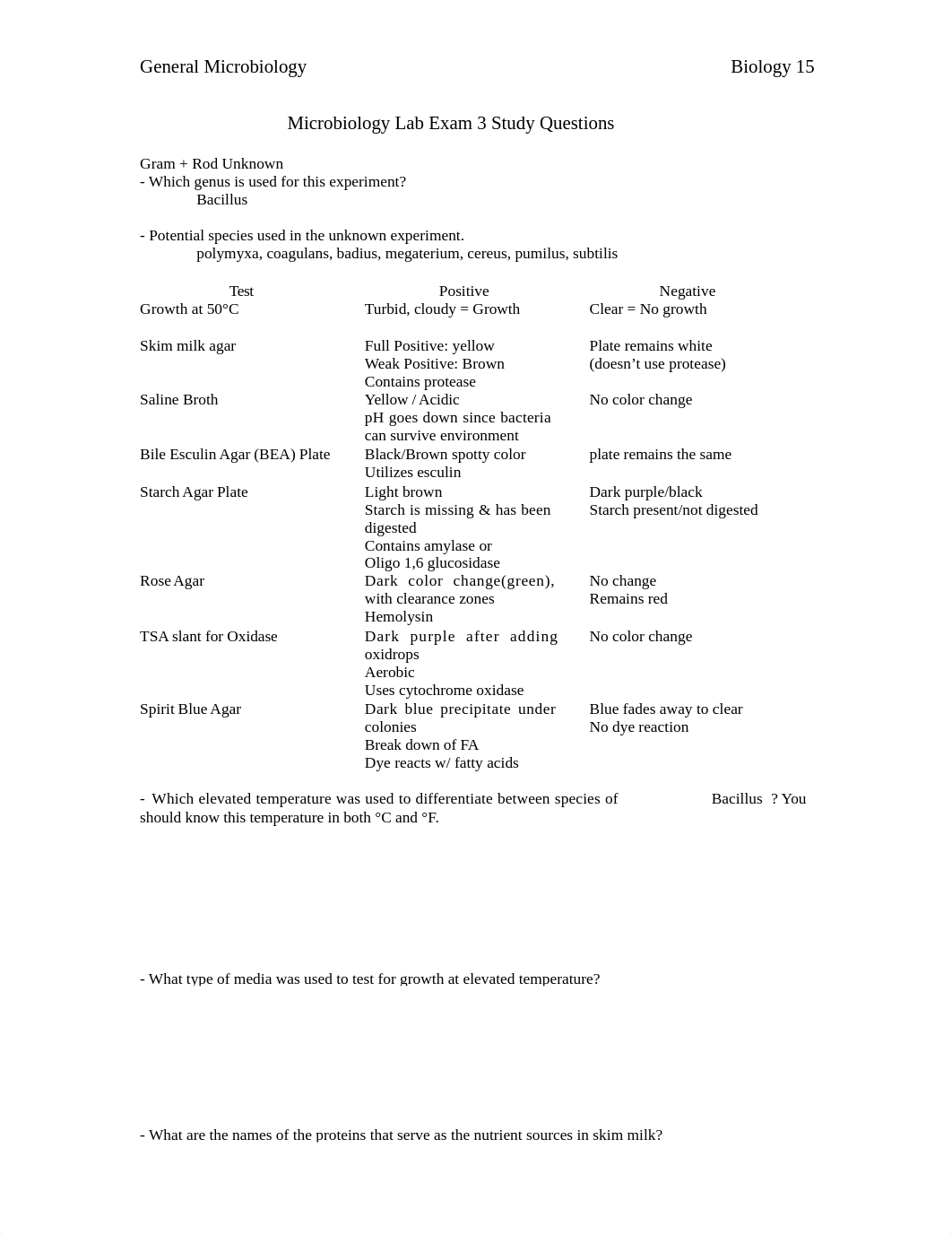 Micro Lab Exam 3 Study Guide Fall 2019 (1).docx_dv3nj24usze_page1