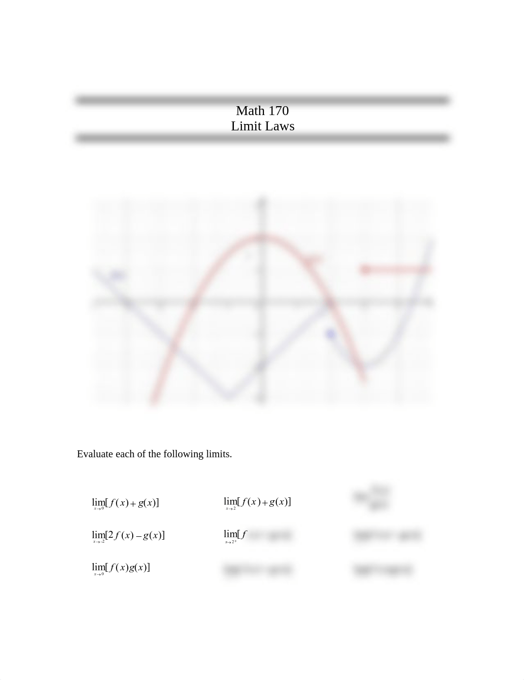 Limit Laws Worksheet.pdf_dv3piuel944_page1