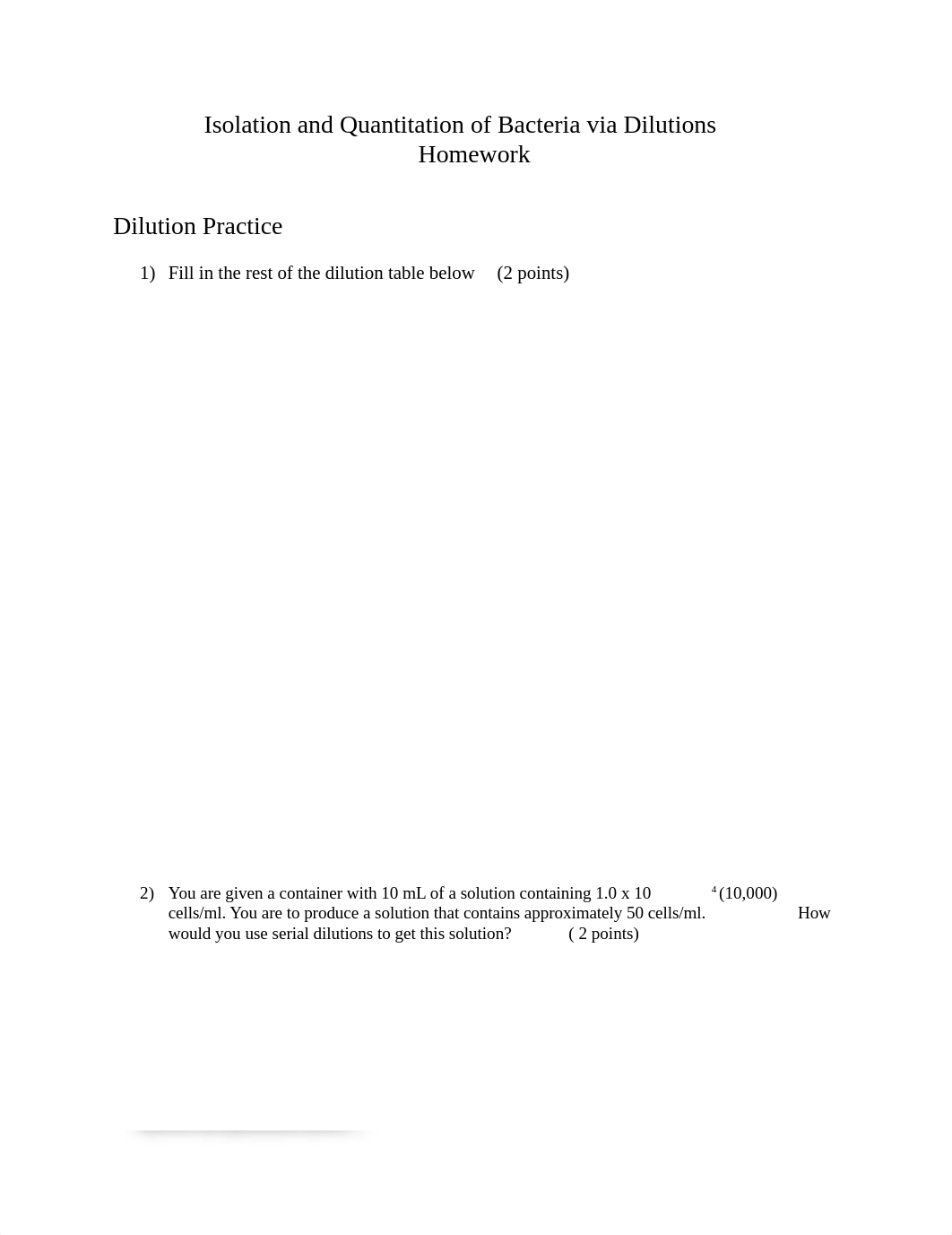 Homework-Isolation and Quantification of Bacteria via Dilutions-corrected.docx_dv49nqghigb_page1