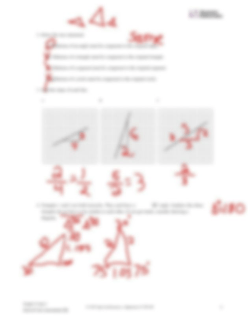 Dilations, Similarity, and Introducing Slope_End of Unit Assessment B.pdf_dv4ge51p6af_page2