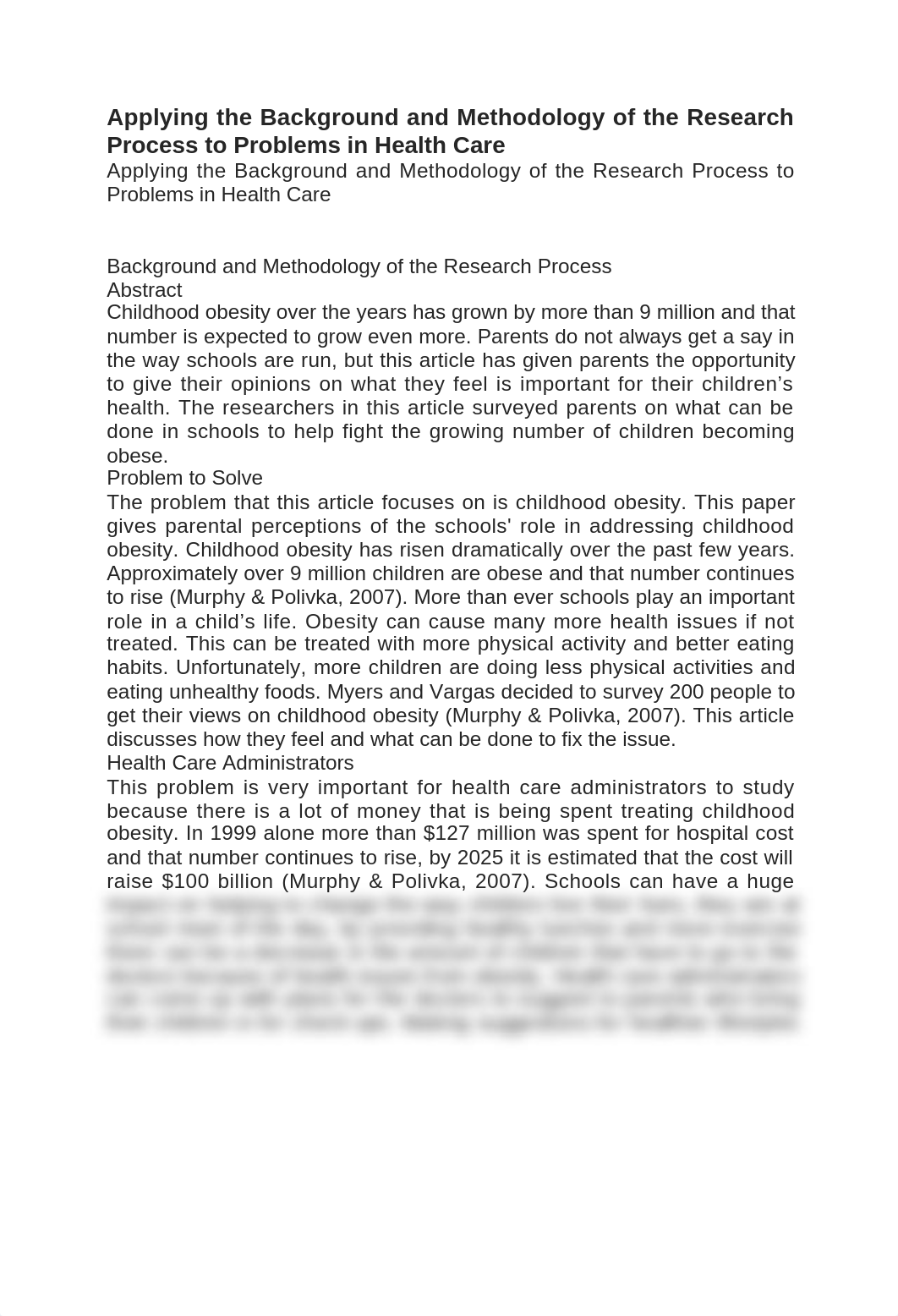 Applying the Background and Methodology of the Research Process to Problems in Health Care_dv4o00lusq1_page1