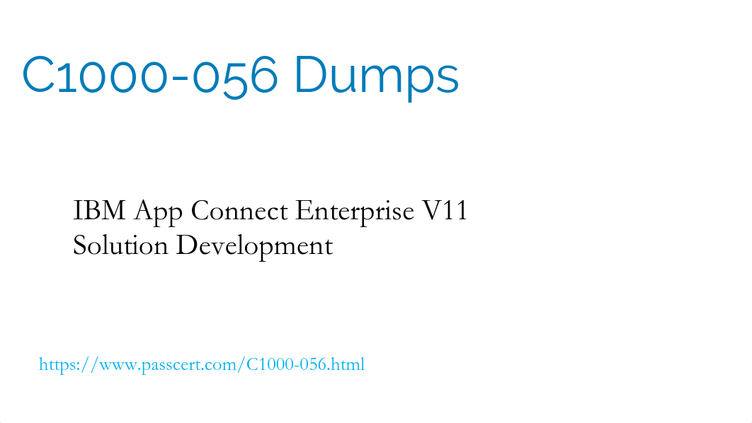 IBM App Connect Enterprise V11 C1000-056 Dumps.pdf_dv546mjeqlw_page1