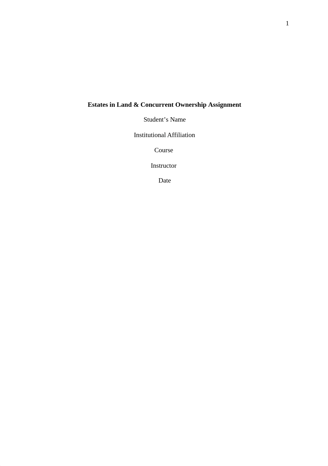 Estates in Land & Concurrent Ownership Assignment.docx_dv56g80zgsn_page1