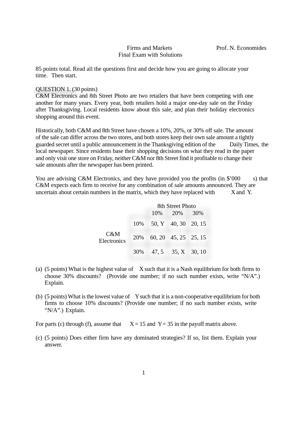 Old Final Exam With Solutions (1).pdf_dv5k04z41tn_page1