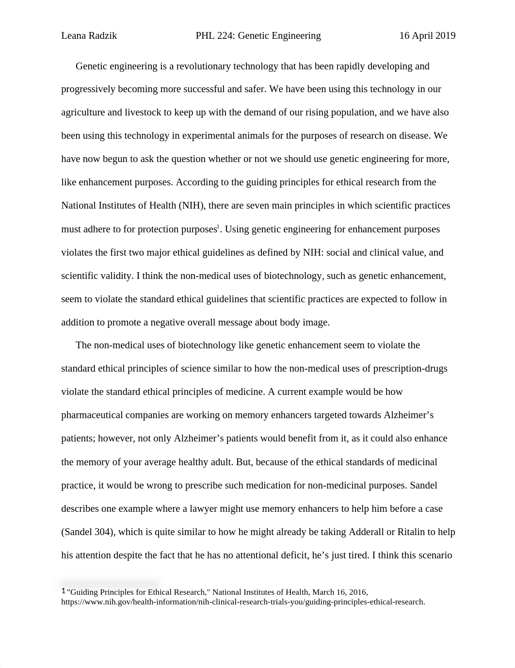 PHL224 Paper 2 Genetic Engineering.docx_dv5oo43ifze_page1