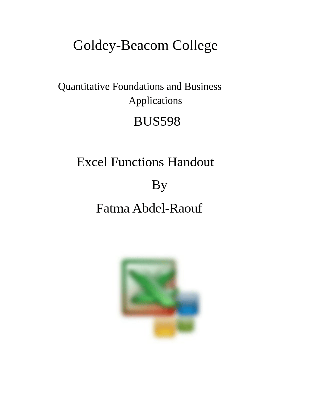 BUS598 Excel Functions Handout_dv5sg0q6jg9_page1