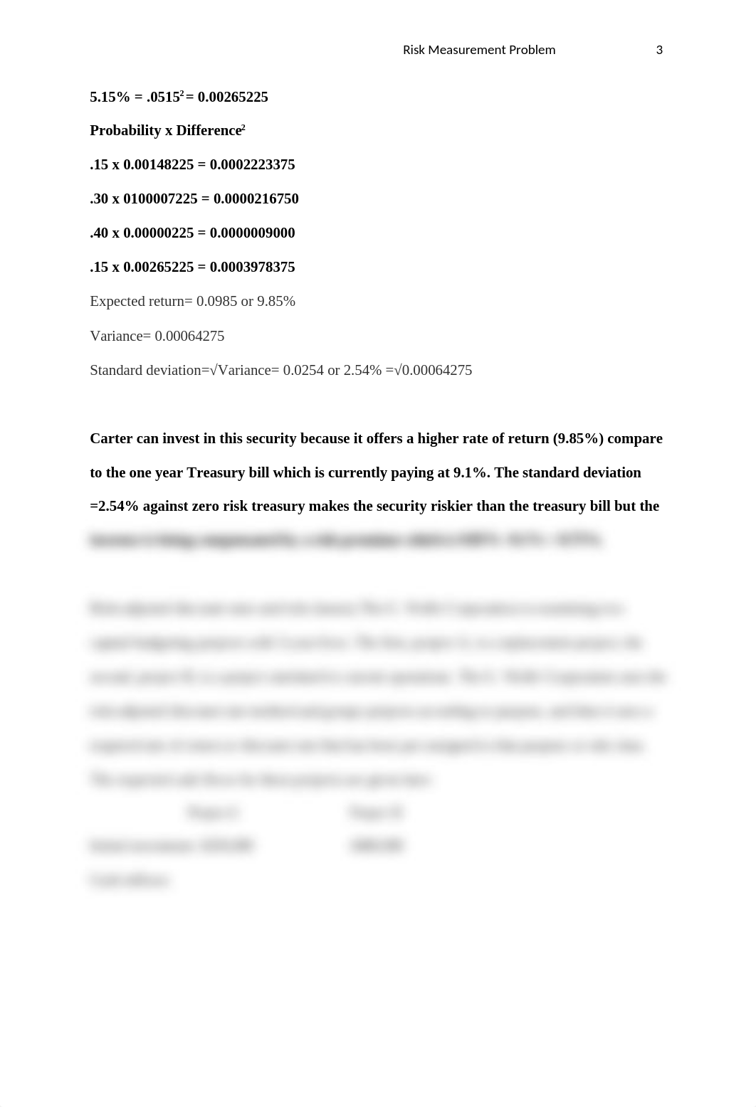 FIN 415 Week 3 Individual Assignment Risk Measurement Problem, Set I_dv5yw88r9h2_page3