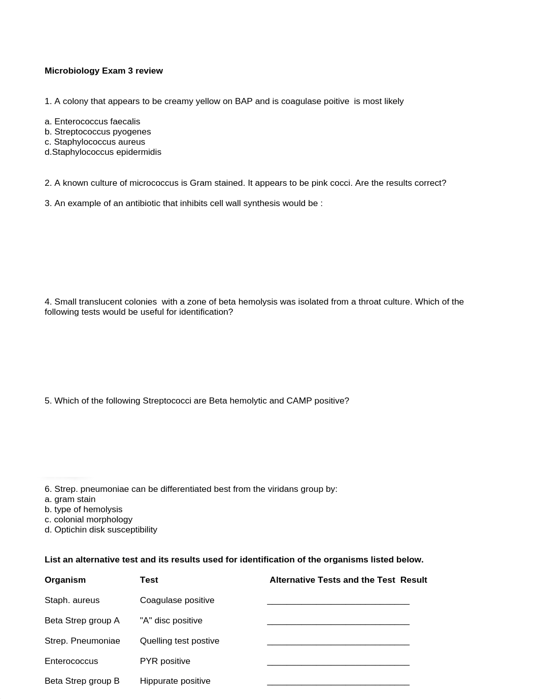 Microbiology Exam 3 review Questions_dv68lyh1yw4_page1