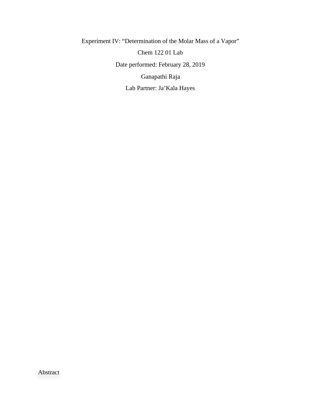 Determination of the Molar mass of a vapor.docx_dv6qnk6iku2_page1