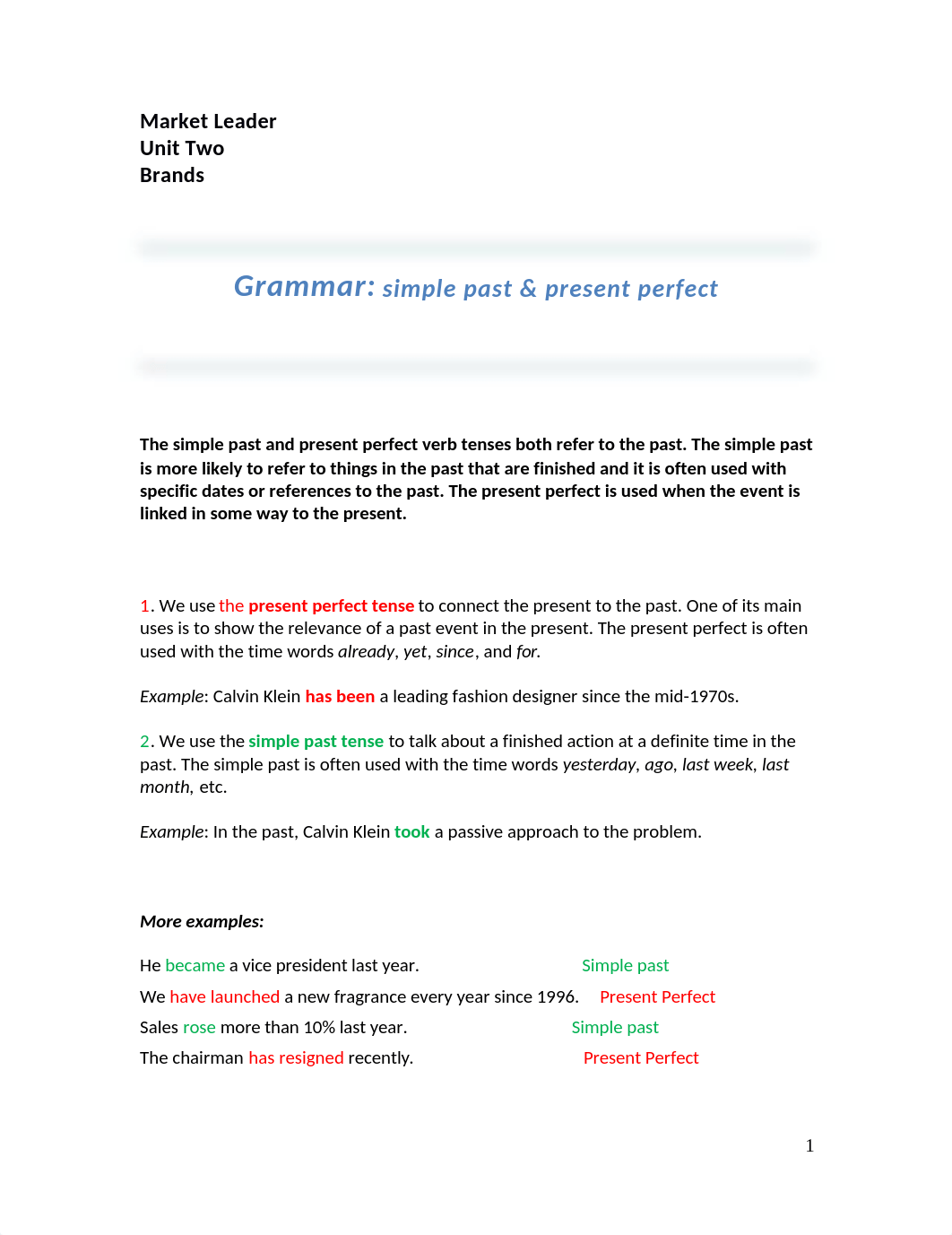 Market Leader;  Unit 2;  Brands;  Grammar (Final)_dv6t1pcpc94_page1