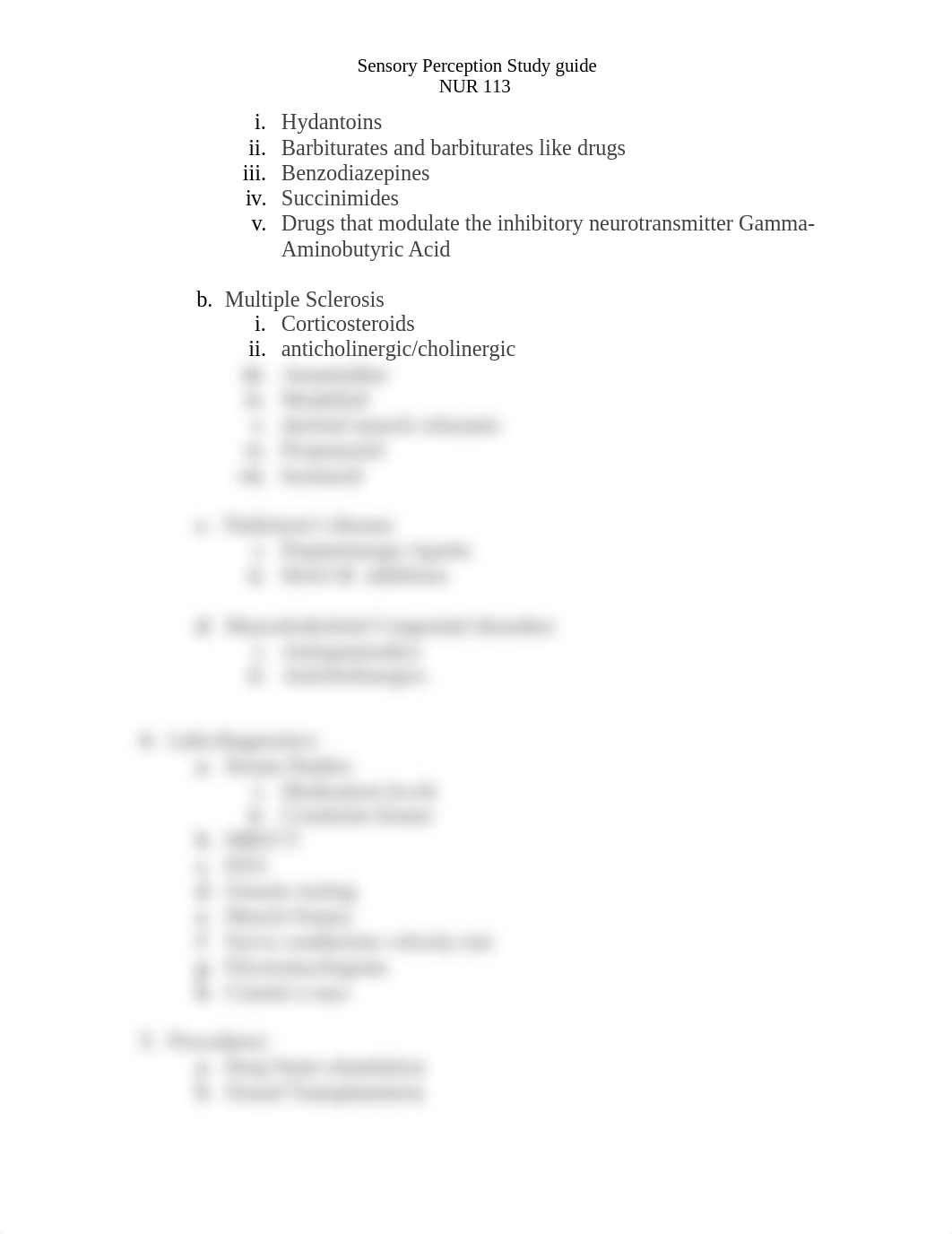 Nur 113 Sensory Perception Study Guide SP 22.docx_dv7wqffje02_page2