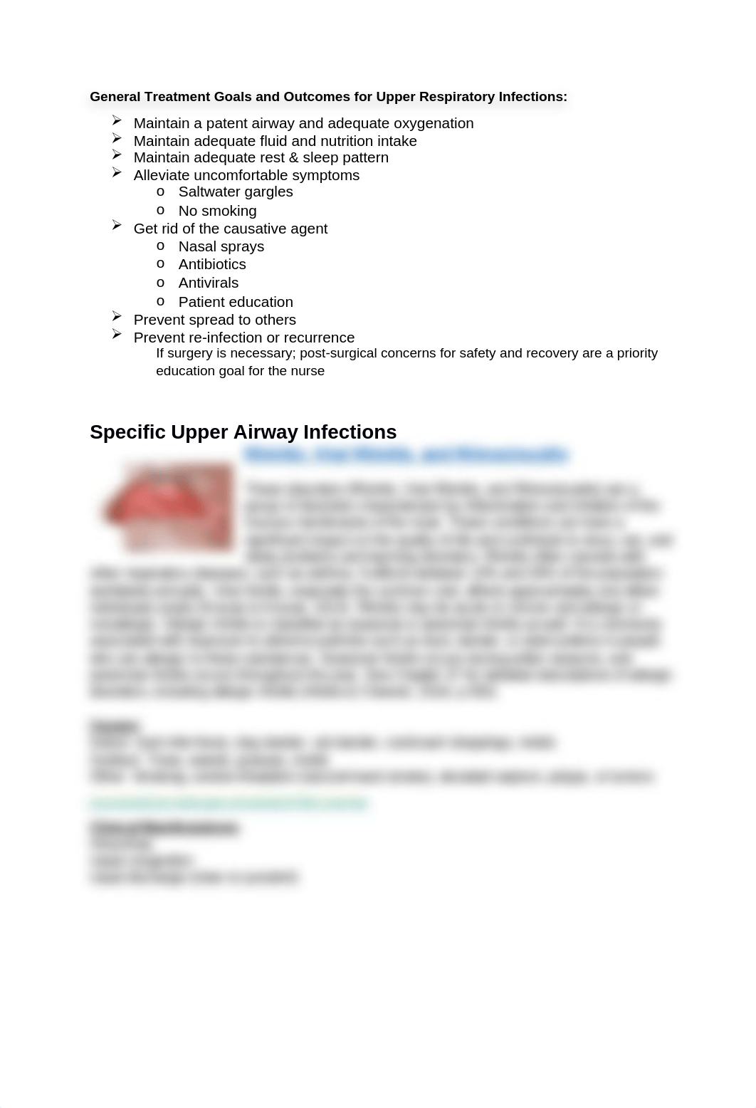 Nursing Care of the Adult with Upper Respiratory Disorders.docx_dv7wvwrz94m_page2