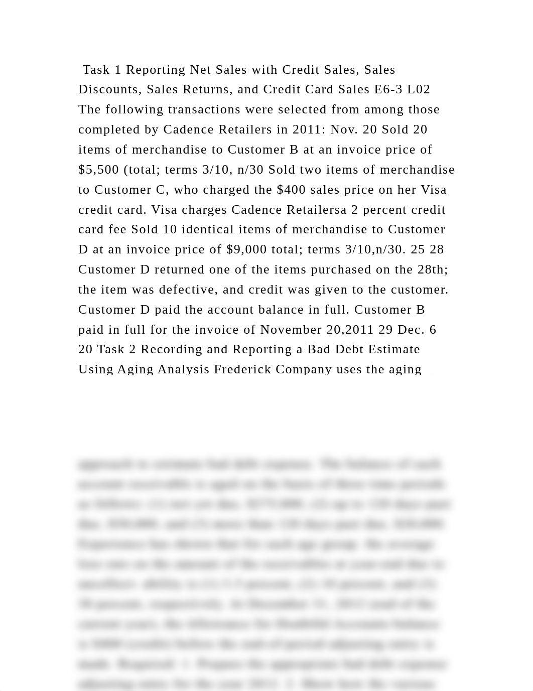 Task 1 Reporting Net Sales with Credit Sales, Sales Discounts, Sales .docx_dv800ykcqp8_page2