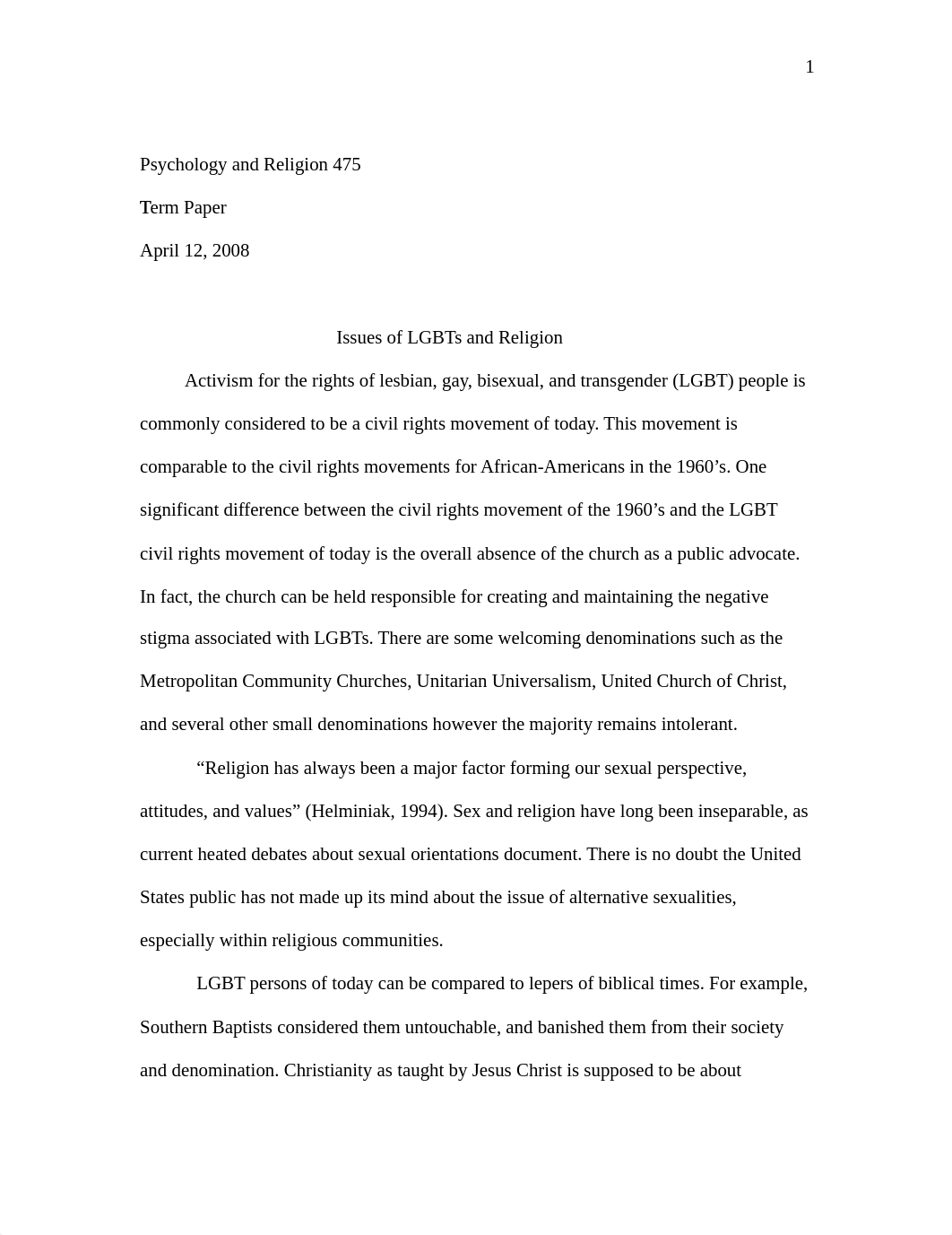 Psych and Religion - NonViolence- issues with LGBTS and the Church_dv80xci5a4t_page1