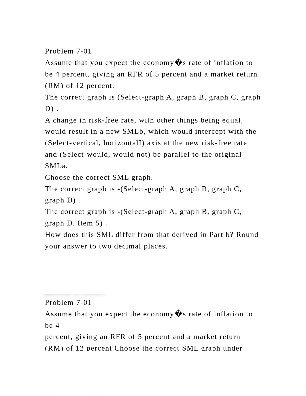 Problem 7-01Assume that you expect the economy�s rate of inflation.docx_dv82dnly8ne_page2