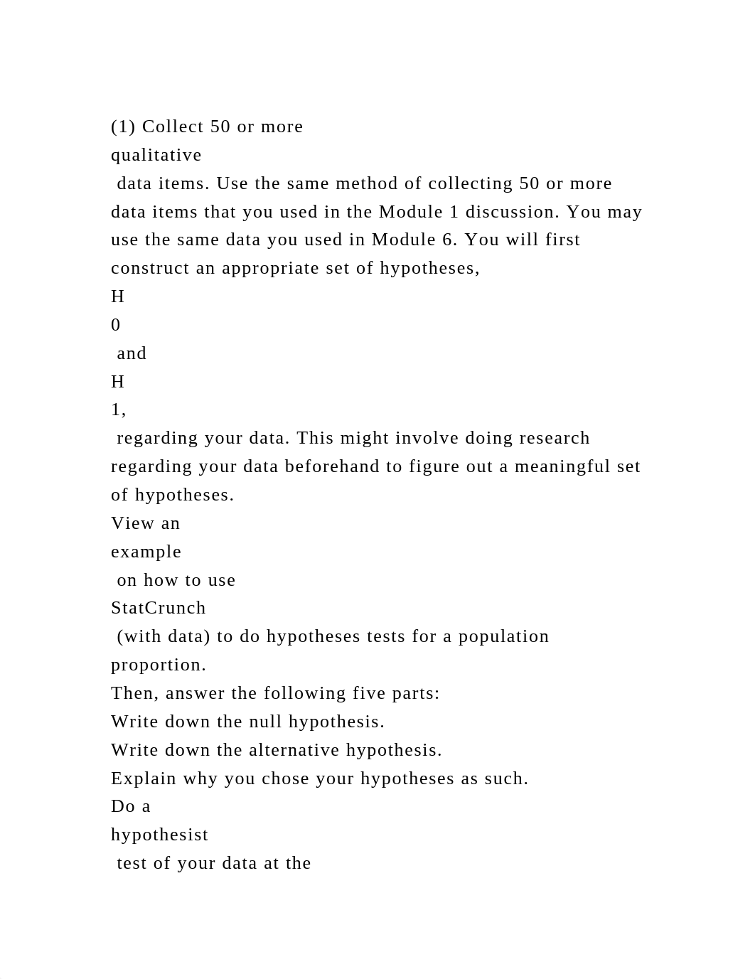 (1) Collect 50 or more qualitative data items. Use the same meth.docx_dv8cf2521sl_page2