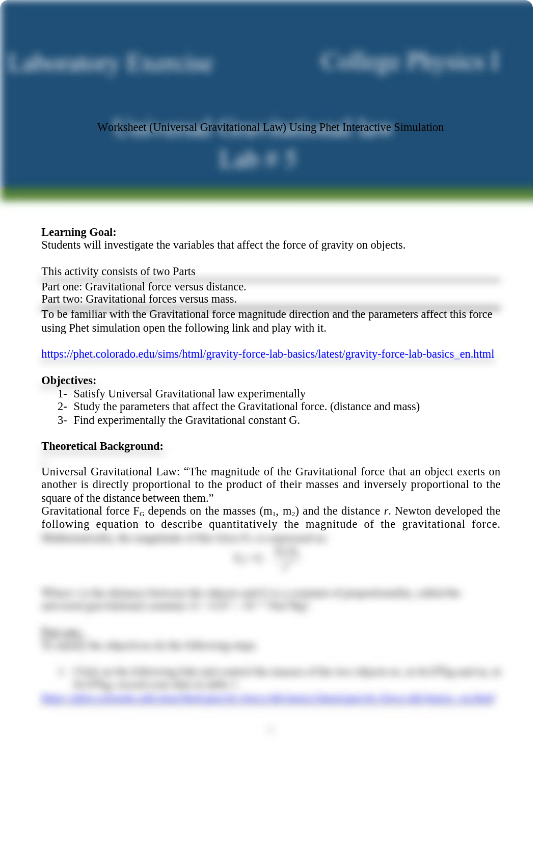 Lab #5, Universal Gravitational Law(1).docx_dv8e3g1fdep_page1