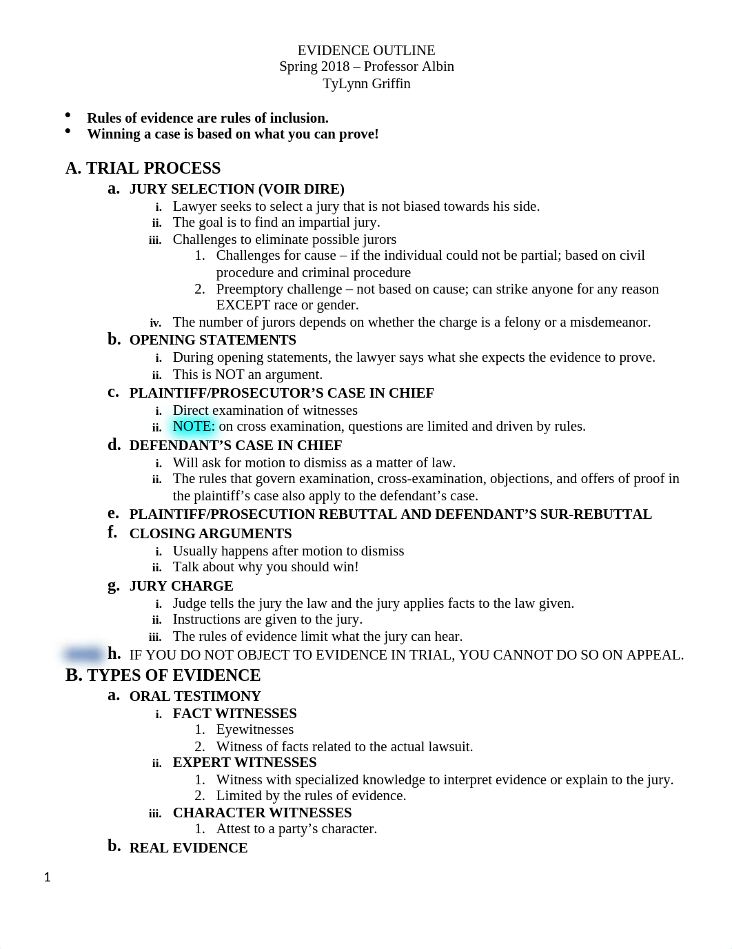 Evidence Outline - SP18 (1).docx_dv8j7s8j0mw_page1