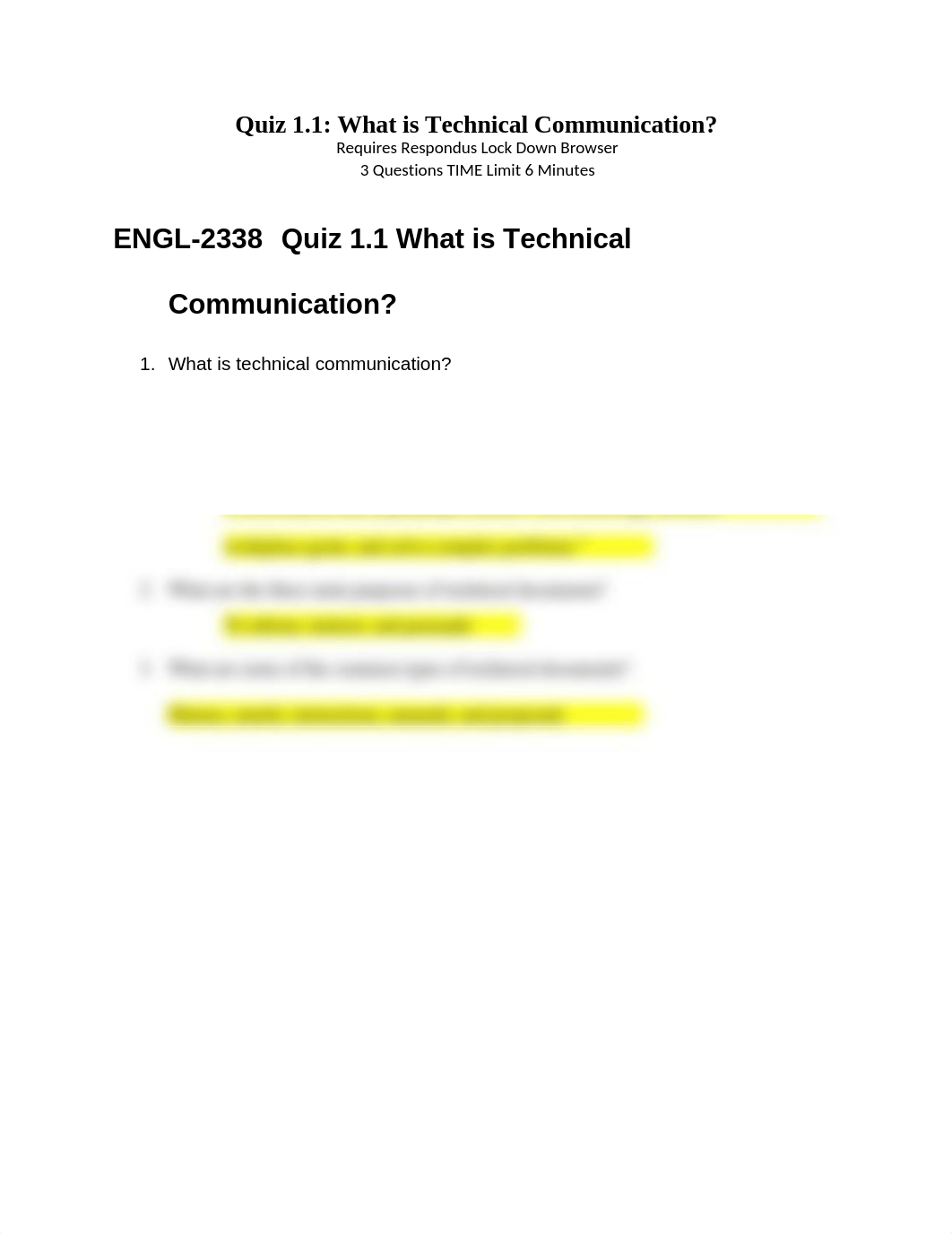 2338 Technical Writing Quiz 1.1 What is Technical Communication.docx_dv8r139iyoi_page1