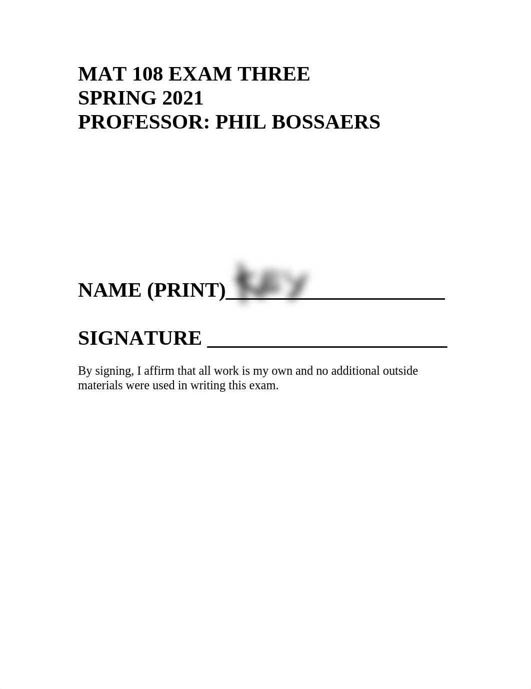 MAT 108 Exam Three Spring 2021 (Key).pdf_dv8trykl6k2_page1