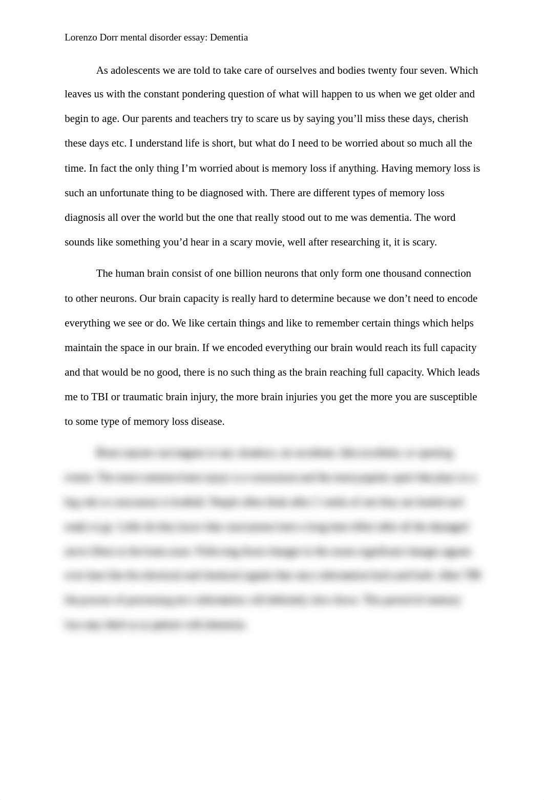 Mental Health Essay- Dementia_dv8y55poqv8_page1