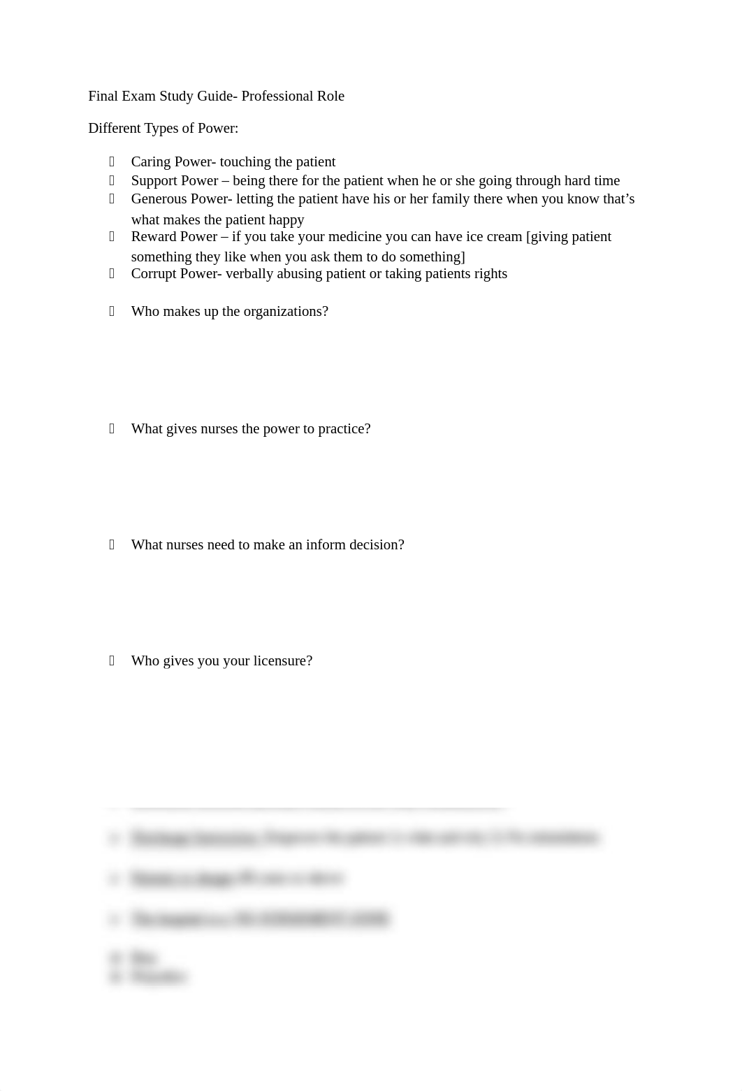 Final Exam Study Guide- prof role.docx_dv8zdglpkiv_page1